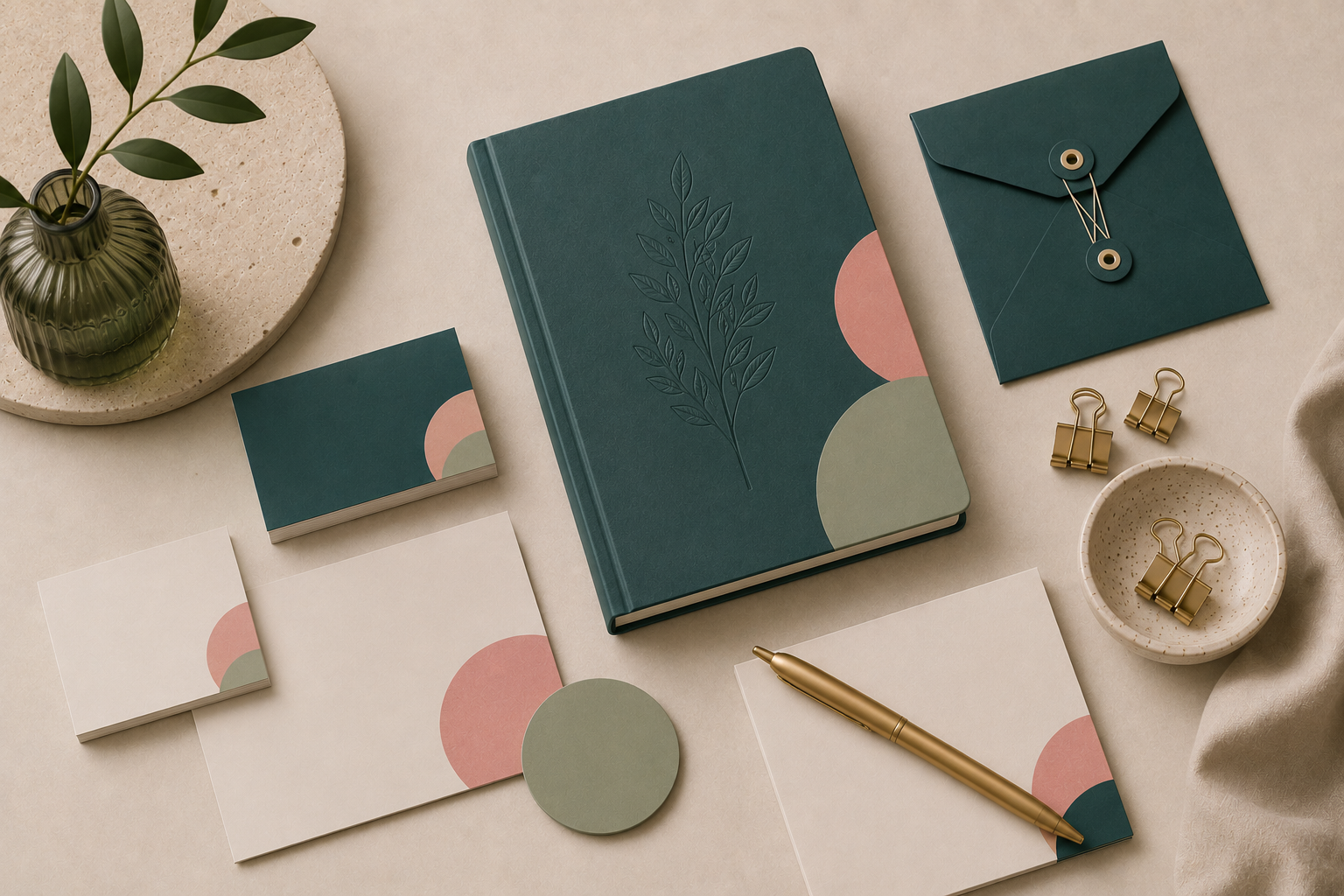Identidad Corporativa - Premium Wabi Sabi